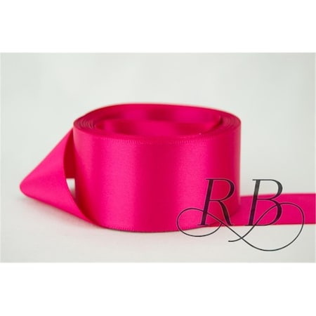 Kuriyama 1.5 in. Double Faced Satin Ribbon, Shocking Pink - 50 Yards 1167